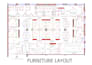 create proffesional 2d floor plan in autocad,rayon